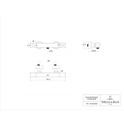 Zestaw Villeroy & Boch TVS00001800061, TVS10900700061