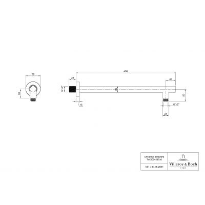 Zestaw Villeroy & Boch TVC000001000K5, TVC000035000K5, TVC000453510K5, TVC000456000K5, TVC000458000K5, TVD00065100000, TVD000653000K5, TVS109006000K5