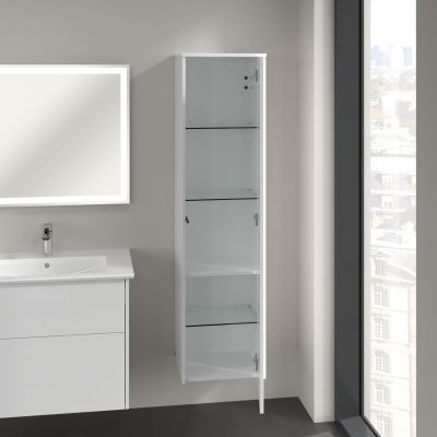 Villeroy & Boch Finero C53201DH szafka 40x35x155 cm boczna wisząca biała