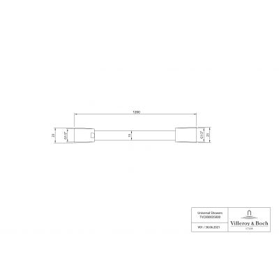 Zestaw Villeroy & Boch TVC00000100076, TVC00003500076, TVC00045351076, TVC00045600076, TVC00045800076, TVD00065100000, TVD00065300076, TVS10900600076