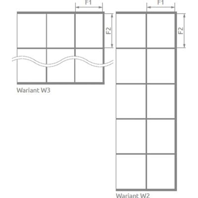 Radaway Nes Black KDJ 100220805455R drzwi prysznicowe