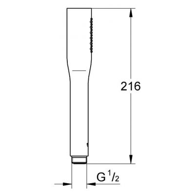 Grohe Euphoria 27367000 słuchawka prysznicowa starlight chrome