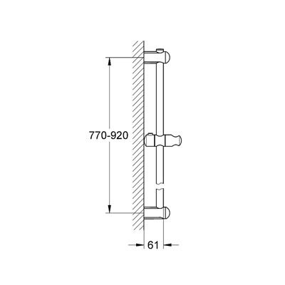 Grohe Euphoria 27500000 drążek prysznicowy