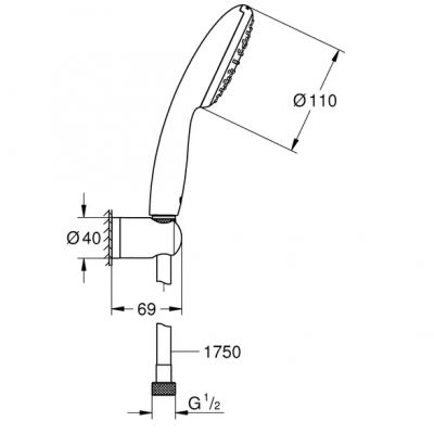 Zestaw Grohe 24206002, 27950001