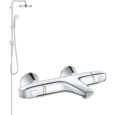 Zestaw Grohe Grohtherm 34155003 + Grohe New Tempesta -