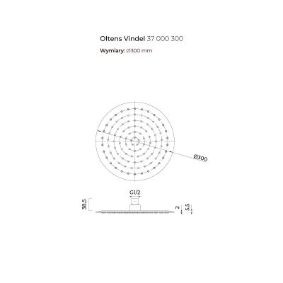 Zestaw Oltens 34100300, 37000300, 37102300, 37200300, 39304300, 39400300