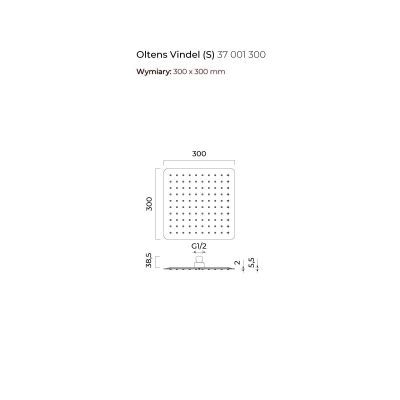 Zestaw Hansgrohe iBox 01800180 + Hansgrohe Talis E 71745670 + Oltens Lagan 39401300 + Oltens Ronneby 37200300 + Oltens Vindel 37001300 + Oltens Hvita 39303300 + Oltens Driva EasyClick 37105300