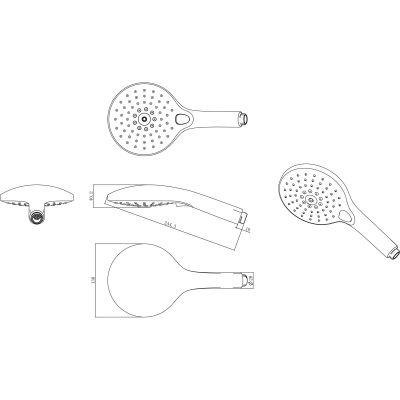 Zestaw Oltens 34104100, 37002100, 37100100, 37200100, 37401100, 39302100, 39400100