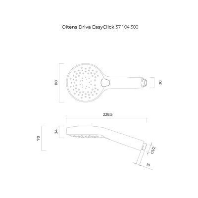 Zestaw Oltens 37104300, 37200300, 37402300