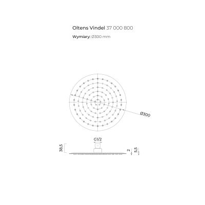 Zestaw Oltens 34100800, 37000800, 37102800, 37200800, 39304800, 39400800