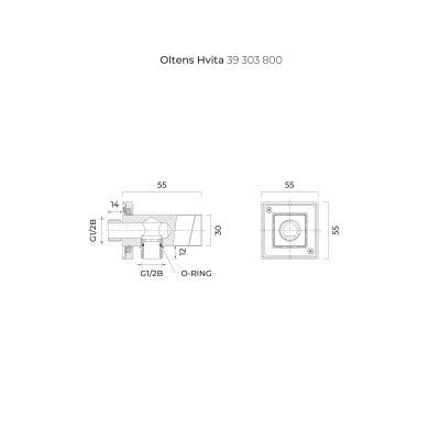 Zestaw Oltens 34101800, 37103800, 37200800, 39101800, 39303800