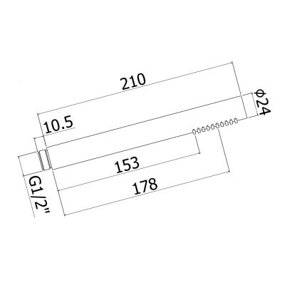 Paffoni Level ZDOC067NO słuchawka prysznicowa