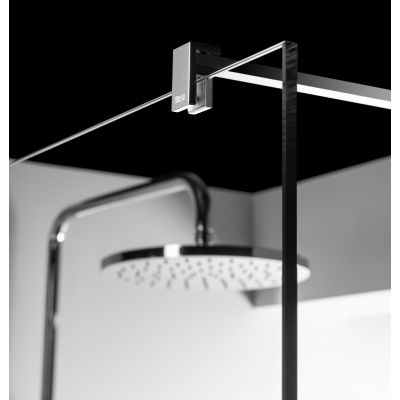 Roca District AMP716080M ścianka prysznicowa walk-in 80 cm /szkło przezroczyste