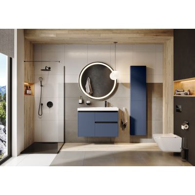 Roca District AMP716080M ścianka prysznicowa walk-in 80 cm /szkło przezroczyste