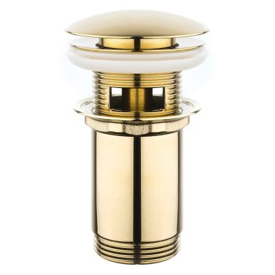 Oltens Halsa 05100800 korek do umywalki złoty połysk