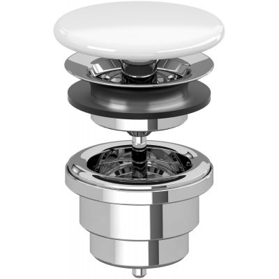 Villeroy & Boch 68080001 korek do umywalki biały
