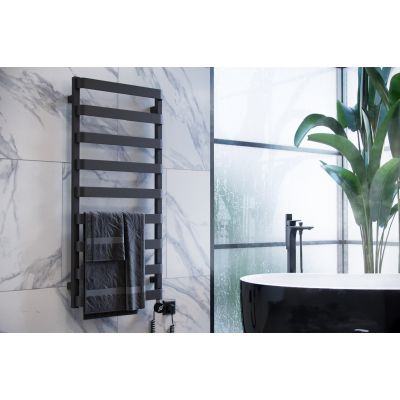 Excellent Meteor GREXME111BL grzejnik łazienkowy dekoracyjny 111x50 cm czarny