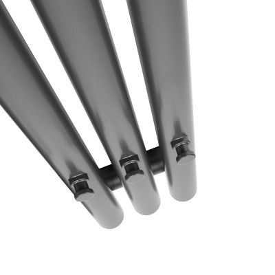 Oltens Stang 55011400 grzejnik łazienkowy dekoracyjny 180x15 cm grafit