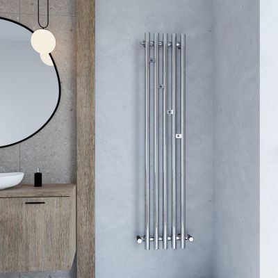 Imers Aries 0112 grzejnik łazienkowy dekoracyjny 100x19 cm biały