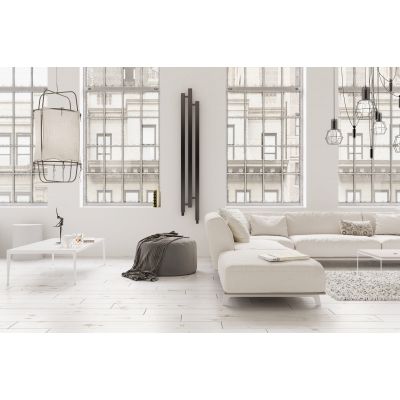 Imers Cubic 2512 grzejnik łazienkowy dekoracyjny 136x23 cm biały