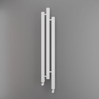 Imers Cubic 2512 grzejnik łazienkowy dekoracyjny 136x23 cm biały