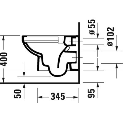 Duravit No. 1 25750900002 miska wc