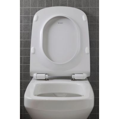 Duravit DuraStyle 45510900A1 zestaw miska + deska wolnoopadająca