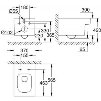 Zestaw Grohe 3924500H, 39488000, 39930000