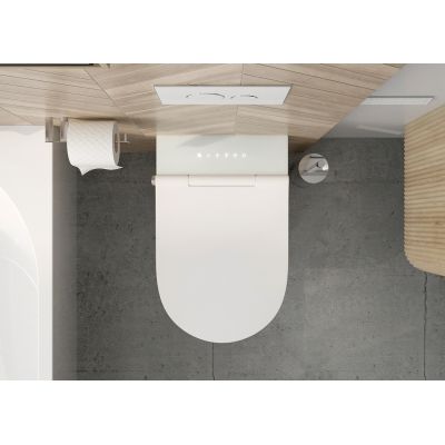 Oltens SmartFrisk 42038000 toaleta myjąca wisząca bez kołnierza biała