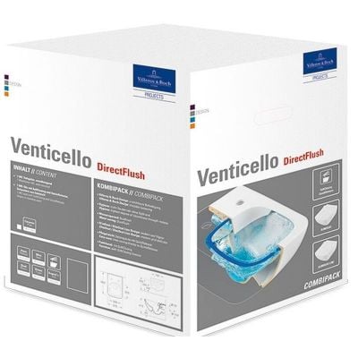 Villeroy & Boch Venticello 4611RL01 combi-pack zestaw z deską