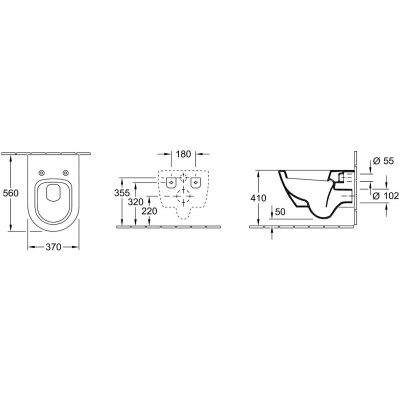 Zestaw Villeroy & Boch 56001001, 9M78S101