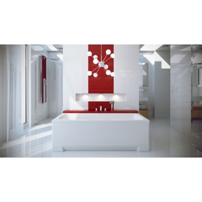 Besco Optima #WAO170PKP wanna prostokątna 170x70 cm biała