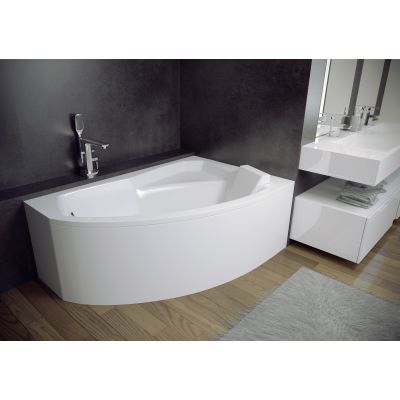 Besco Rima #WAR150NL wanna narożna 150x95 cm lewa biała