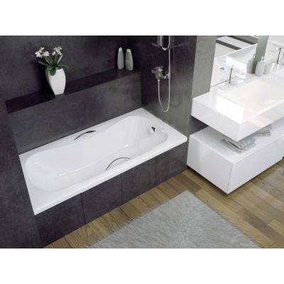 Besco Aria ProSafe #WAA150PS wanna prostokątna 150x70 cm biała