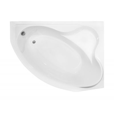 Besco Delfina #WAD166NP wanna narożna 167x107 cm prawa biała