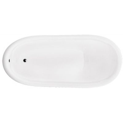 Besco Otylia #WKO160WBI wanna wolnostojąca 160x77 cm owalna biały