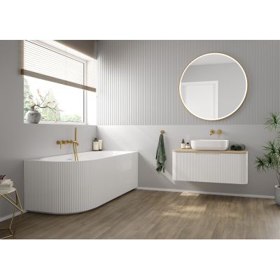 Oltens Molle 34105810 bateria wannowo-prysznicowa podtynkowa złoty szczotkowany