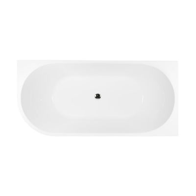 Oltens Delva 11001000 wanna narożna 170x80 cm prostokątna biała