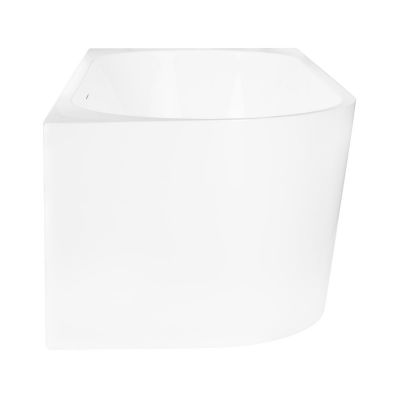 Oltens Delva 11001000 wanna narożna 170x80 cm prostokątna biała