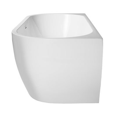 Oltens Begna 12011000 wanna przyścienna 170x75 cm owalna biała