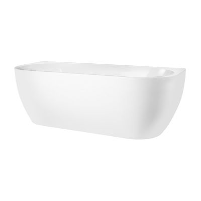 Oltens Begna 12011000 wanna przyścienna 170x75 cm owalna biała
