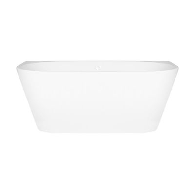 Oltens Delva 12018000 wanna przyścienna 150x70 cm owalna biała