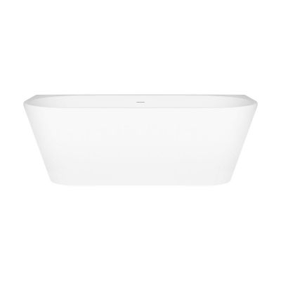 Oltens Delva 12019000 wanna przyścienna 170x80 cm owalna biała
