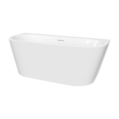 Oltens Hulda 12020000 wanna przyścienna 160x75 cm biała