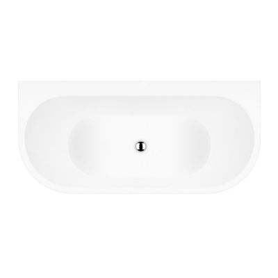 Oltens Hulda 12020000 wanna przyścienna 160x75 cm biała