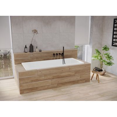 Oltens Langfoss 10003000 wanna prostokątna 160x70 cm biała