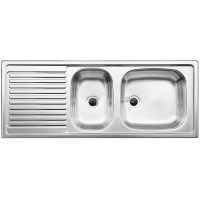 Blanco Top 500847 zlewozmywak stalowy 110x43.5 cm