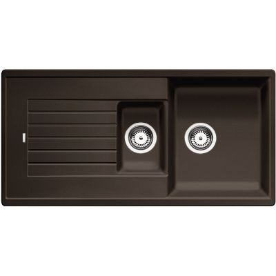 Blanco Zia 6 S 515072 zlewozmywak granitowy 100x50 cm brązowy