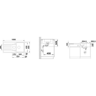 Zestaw Blanco 526086 + Oltens 35204300