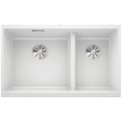 Blanco Subline 430/270-U 523155 zlewozmywak granitowy 72.5x40 cm biały
